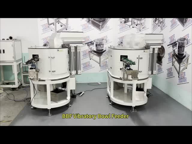 Wholesale Rotary Feeder Noise Reduction Double Bowl Plastic Parts Vibratory  Feeder video
