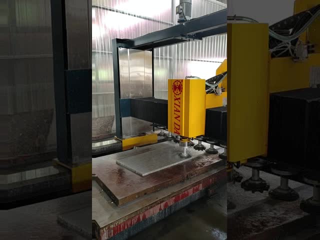 Heavy-Duty Gantry Intelligent Polishing Machine - Automatic Feed & Polishing Cycle