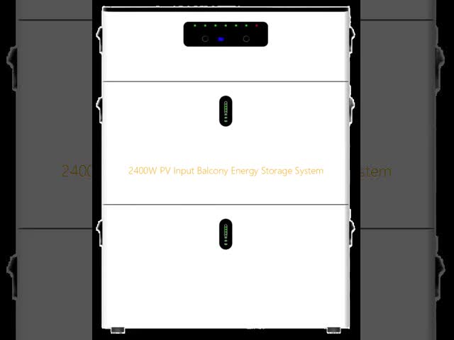 2400W PV Input Balcony Energy Storage System