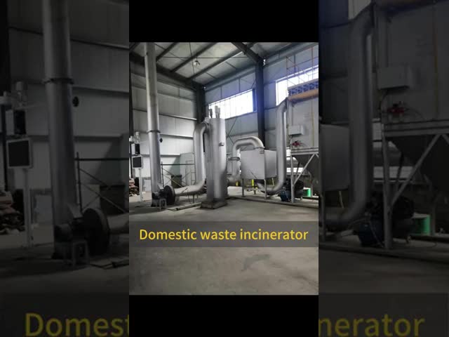 Trash Solid Waste Management To Energy Garbage Disposal Incinerator For Scenic Area