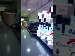 China P5 Crystal Transparent Led Video Screen With Ultra Fine Pixel Pitch supplier