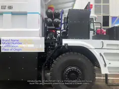 High efficiency Mining Truck 125 Ton 528kWh With Long Drive Range