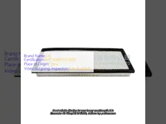 掘削機フィルター 紙 空気フィルター OE 2112660 工業機械用 部品 video