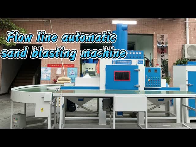 Increased Adhesion Sand Blasting Machine Automatic Sandblasting Equipment