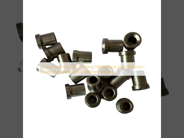 Customized Size High Precision CNC Turning Milling Parts with 0.002~0.005mm Tolerance and 100% Inspection