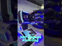 360 Degree Rotation VR Simulator Virtual Reality Flight Roller Coaster Indoor Gaming Park
