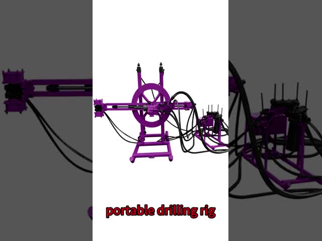 Portable Drilling Rig Equipment Tunnel Hydraulic Drilling Rig Pneumatic Drilling Machine