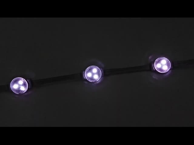 IP67 12v Permanent Christmas Holiday Outdoor Point Lighting 30mm Led Smd3535 Rgb Led Pixel Point Light Source