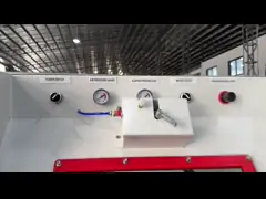 Wheel Hub Sandblasting Cabinet Turntable Manual Operating