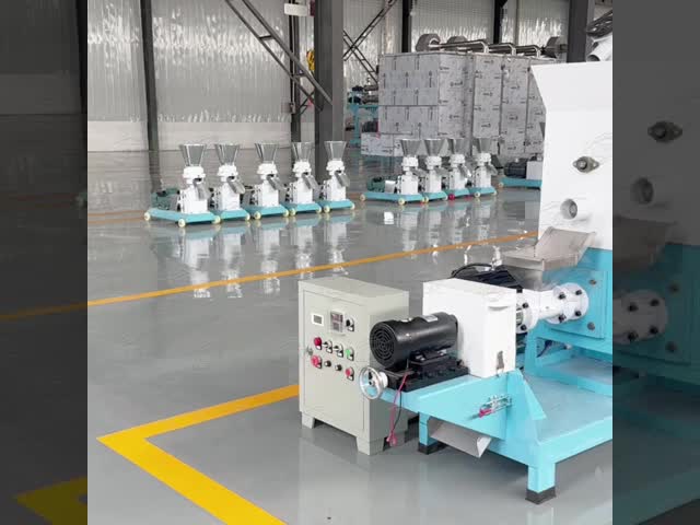 Durable Dog Food Machinery  , Fish Feed Extruder Machine Stainless Steel