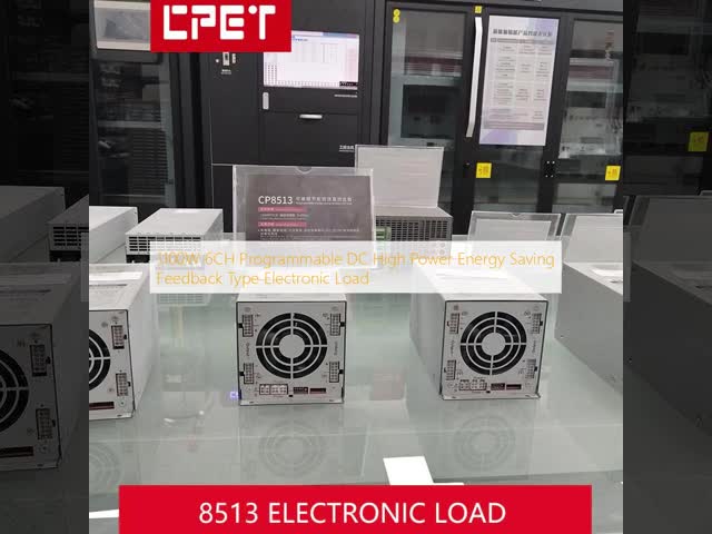 1100W 6CH Programmable DC Electronic Load for High Power Burn-in Testing