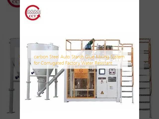 carbon Steel Auto Starch Glue Mixing System for Corrugated Factory Water Resistant