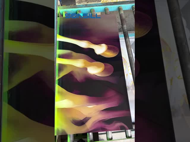 1220*2440mm 3D Digital Printed Uv Marble Sheet Uv Boards For TV Wall Decoration Board