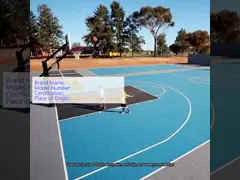 Interlocking Basketball Court Tiles 340x340mm Polypropylene Sports Flooring