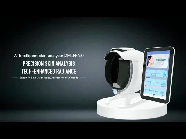 Intelligent 36 Million Pixel 8 Spectral Facial Scanner Skin Analyzer Machine