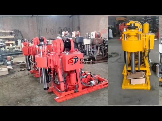 150m Depth Tractor Mounted Water Well Drilling Rig Hydraulic Control System