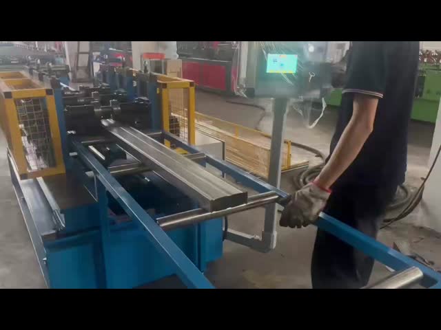 1 Year Warranty Rack Roll Forming Machine Rack Box Beam Roll Forming Machinery