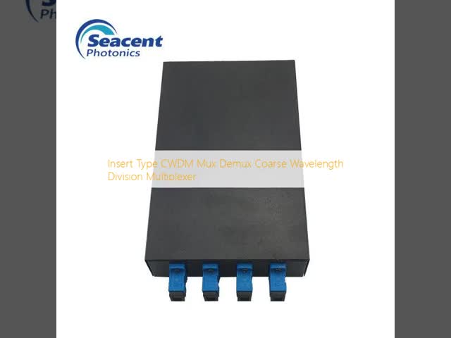 Insert Type CWDM Mux Demux Coarse Wavelength Division Multiplexer