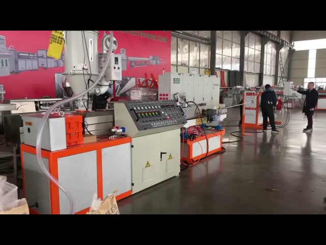 High-Speed and Stable Single Wall Automotive Wiring Harness Pipe Extrusion Line