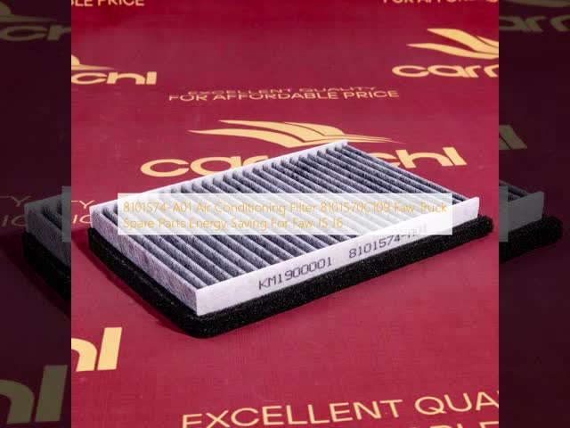 8101574-A01 Air Conditioning Filter 8101570C109 Faw Truck Spare Parts Energy Saving For Faw J5 J6