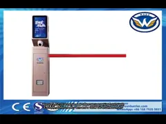 LCD Screen LPR DC Brushless Motor Barrier Gate Driving Method Parking Lot Engineered for Durable and Operation in High Traffic Volume Areas