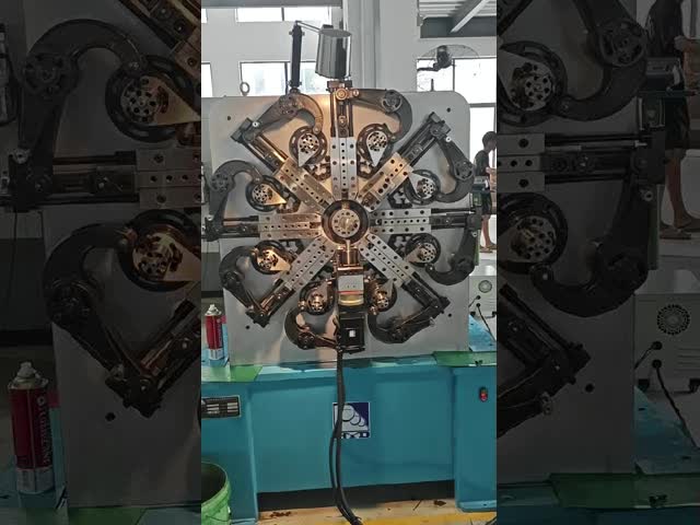 2.7KW Powerful CNC Spring Machine with 3 Axes for 1.0-3.5mm Wire Diameter Tension Springs