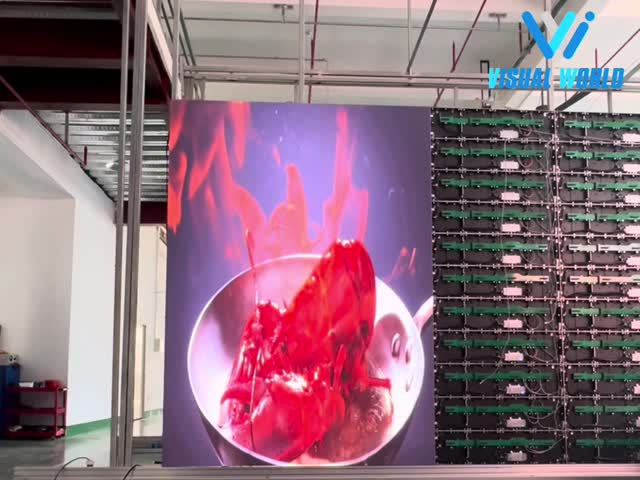 P1.25 Small Pixel Pitch LED Display With Integrated Control Box For Indoor
