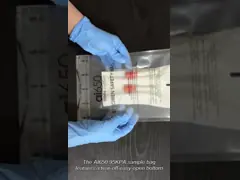 China Factory Price Custom Logo Specimen Security Bag Custom Security Specimen Bag supplier