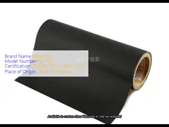 Filme térmico de seda preto feito sob encomenda da laminação do toque macio de veludo BOPP com EVA Glue