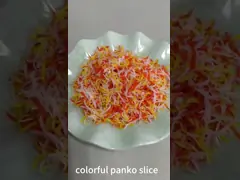 Whole Wheat Panko Bread Crumbs with 18-Month Shelf Life in 1kg and 10kg Packaging for Crispy Coatings