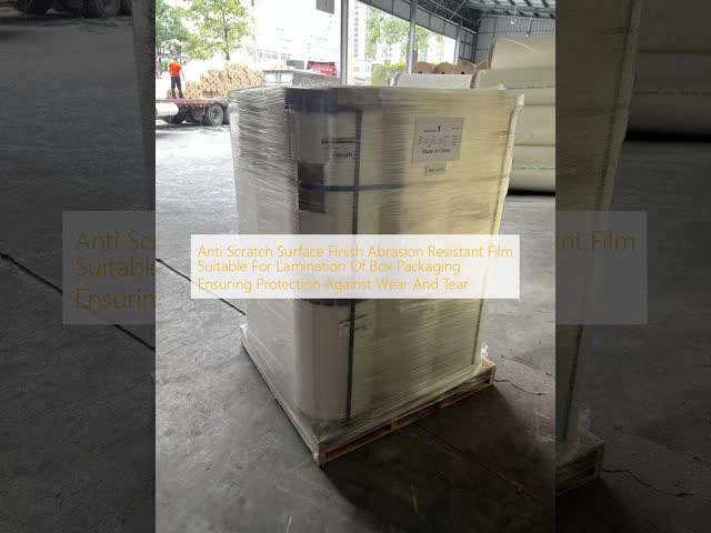 Anti Scratch Film with 3H Surface Hardness and 100MM - 17800MM Width for Bubble Free Installation