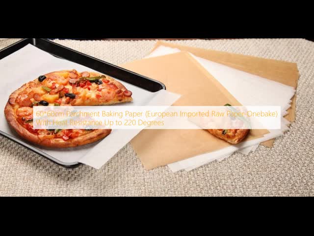 Parchment Silicone Coated Baking Paper 40gsm 60 X 60cm Heat Resistant