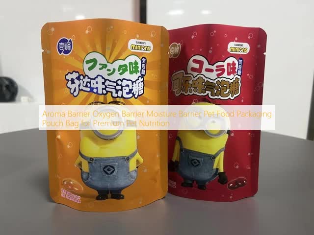 Inflatable Frozen Food Packaging Pouch with Extreme Temperature Durability and Crystal-Clear Product Visibility