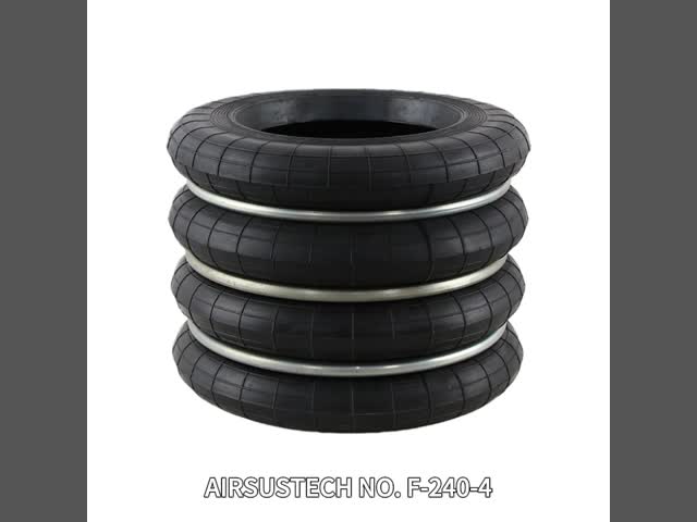 AIRSUSTECH F-240-4 Convoluted Rubber Air Spring Yokohama S-240-4R Air Bellows