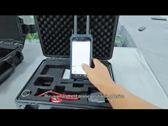 CH09PRO Remote Control Handheld Drone Detector 100MHz-6GHz High Precision Dji Detection System