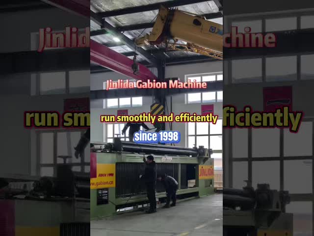 Gabion Machine for 80×100 mm Mesh — High-Stability, Fully Automated Solution for Durable Gabion Production