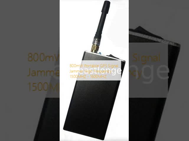 800mW Portable GPS Signal Jammer High Frequency 1500MHZ - 1600MHZ