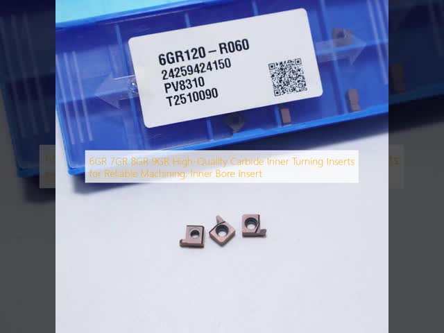 6GR 7GR 8GR 9GR  High-Quality Carbide Inner Turning Inserts for Reliable Machining, Inner Bore Insert