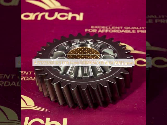 AZ712732001123  FOR howo SITRAK MCX16  ALEX PARTS gear video
