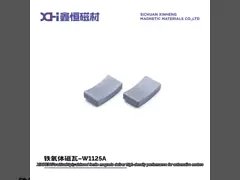 High Density Anisotropic Sintered Car Ferrite Magnets with No Coating and 840pcs Per Carton for Automotive Motors