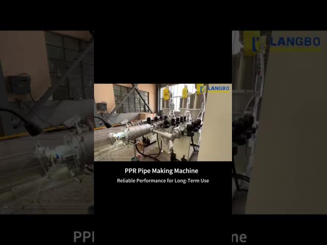 16-63mm Plastic Machinery PPR Pipe Manufacturing Machine