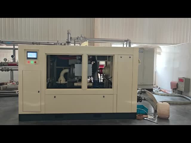 Compresseur d'air centrifugeur à faible entretien vidéo