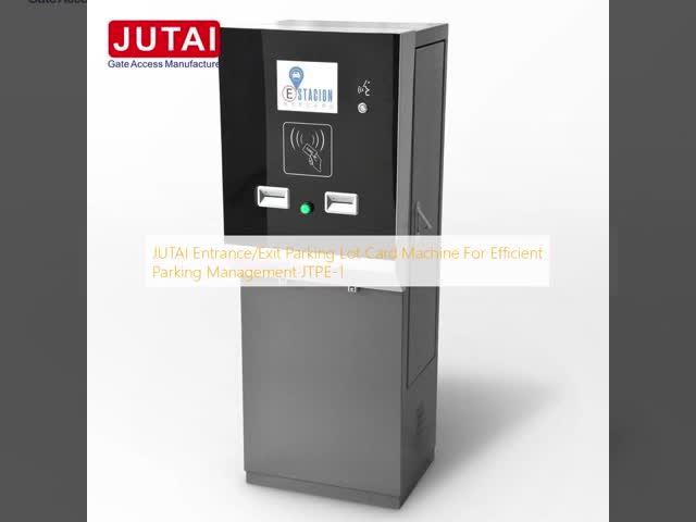 JUTAI Entrance/Exit Parking Lot Card Machine For Efficient Parking Management JTPE-1