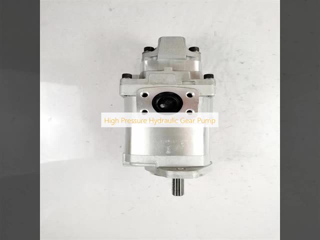 OEM Customizable High Pressure Hydraulic Gear Pump 705-52-21160 Fit Komatsu GD555/GD655/GD675 Grader  High Quality