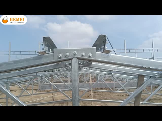 Prefab Poultry House for Layers Broilers and Breeders