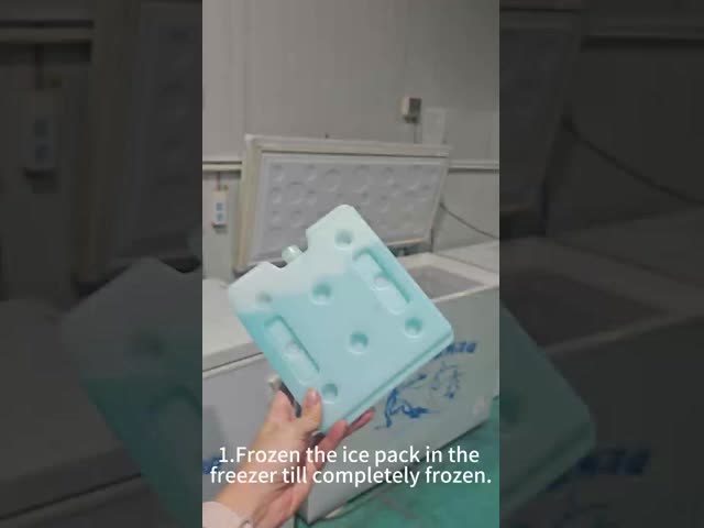 Reusable PCM Ice Packs with Freezer-Safe Design and Temperature Range -25°C to +25°C for Medical and Food Cooling