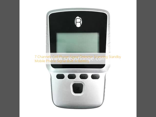 7 Channels Cell Phone Signal Detector Scanning Standby Mobile Phone Signal Built in Battery