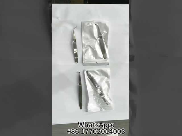 Easy Access Metal Orthodontic Buccal Tube Tweezer For Bracket Holders