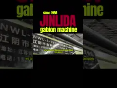 Gabion Machine for Double-Twist Mesh 60×80 & 80×100  — High Efficiency and Stable Operation by Jinlida