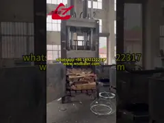 China Wanshida Y82-63FB Sawdust & Waste Baler Machine – 63 Ton Hydraulic Vertical Compactor supplier